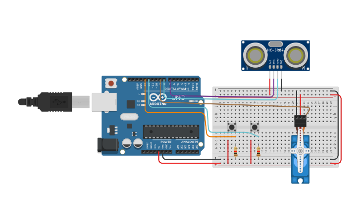 Circuit design BINARIOS S.A. Proyecto Lab. No2 | Tinkercad