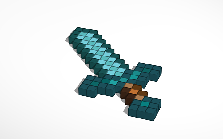 Minecraft Solidworks 3D design minecraft 2 - Tinkercad