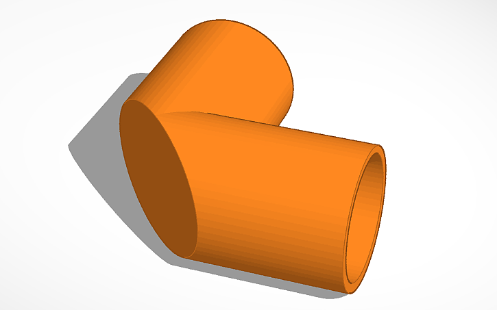 3D design rail corner | Tinkercad