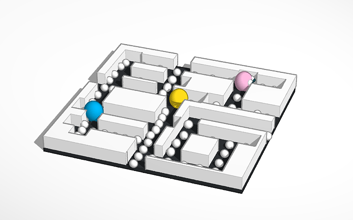 3D design pac man | Tinkercad