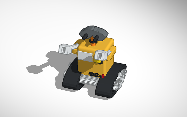 3d Design Wall E Tinkercad