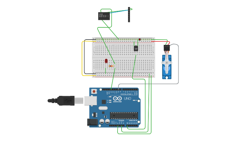 Circuit design tp arduino 37 | Tinkercad