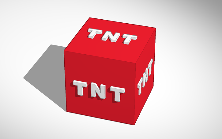 Minecraft Tnt Block Tinkercad