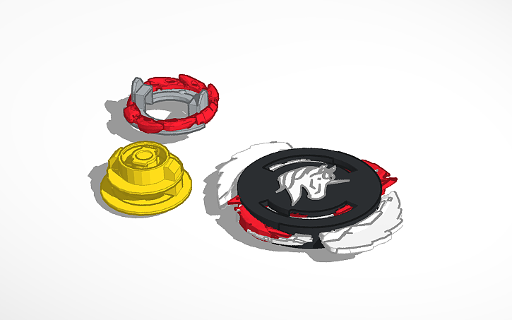 3d Design Beyblade Burst Tinkercad