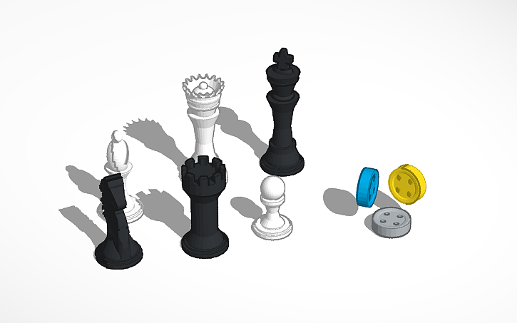 3D Chess Masterclass: TinkerCAD Walk-Through Video by 3D-PT