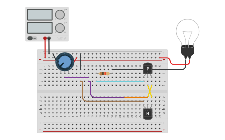 Circuit design David Játiva SCR - Tinkercad