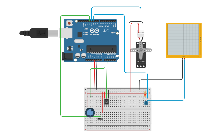 Circuit design TM_Lab5_3 | Tinkercad
