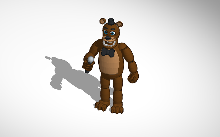 3D design Freddy Fazbear | Tinkercad