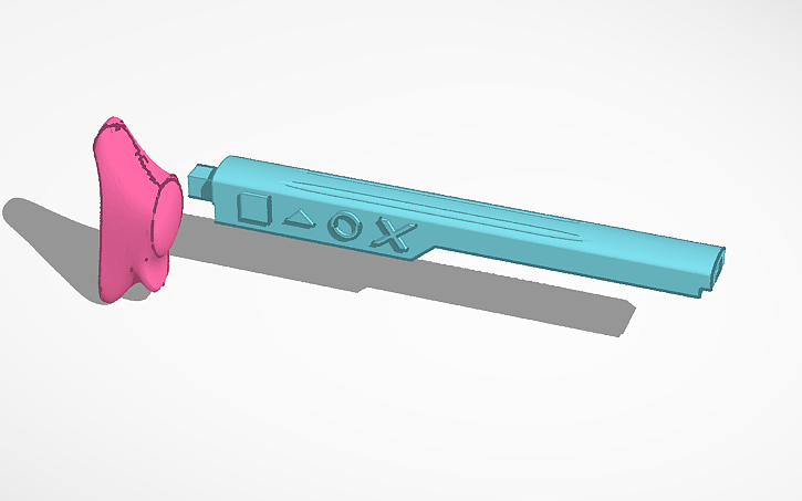 3D design KDF Rifle Stock - Tinkercad