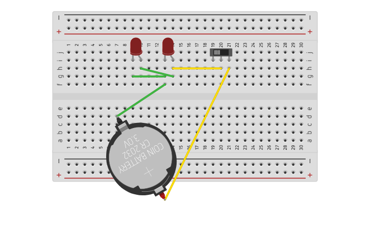 Circuit design Ana Júlia 7C | Tinkercad