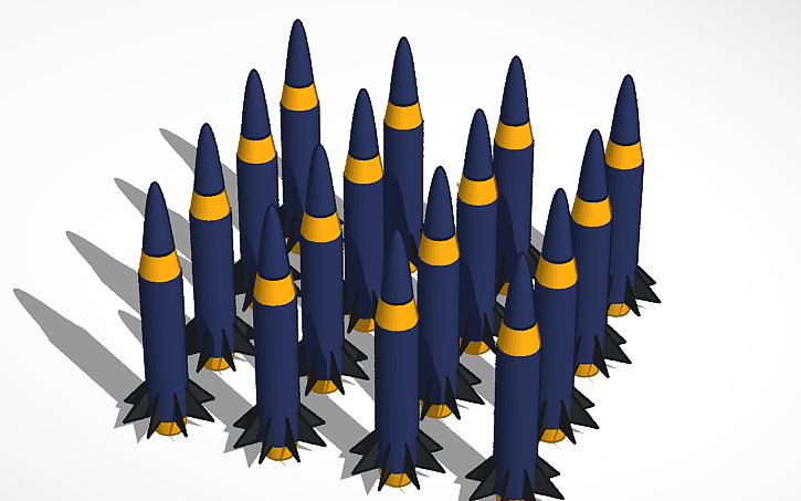 3D design Rockets | Tinkercad