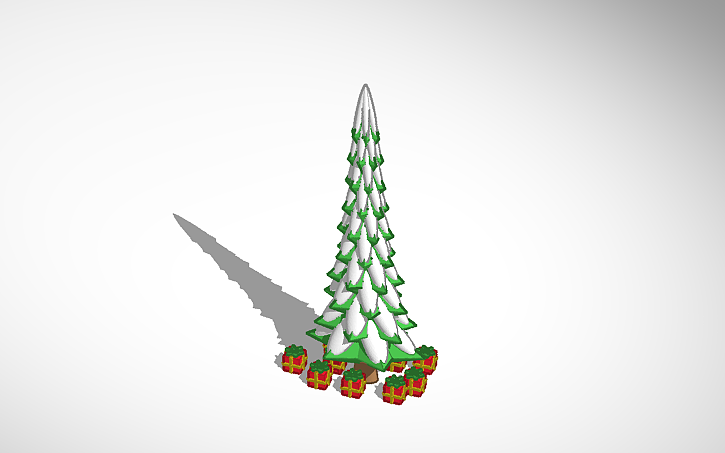 3D design Christmas Tree - Tinkercad