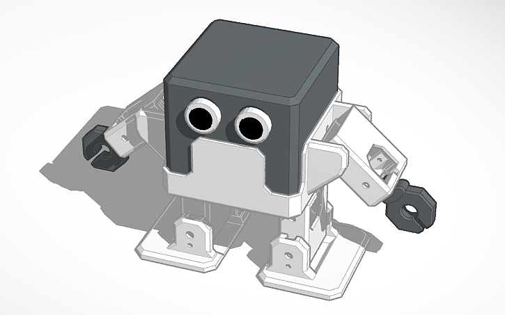 3D design Otto DIY Humanoid robot - Tinkercad