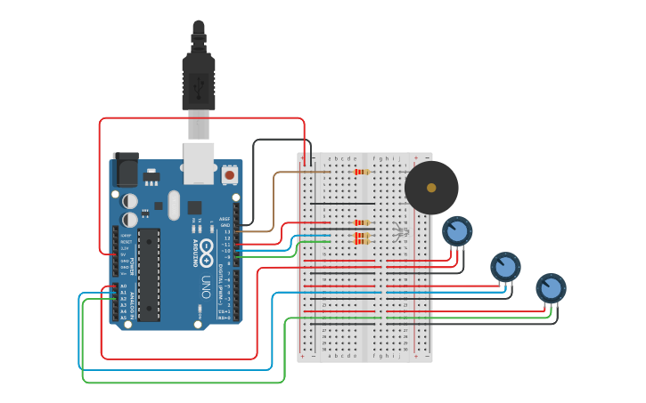 Circuit design CHALLENGE 2 | Tinkercad