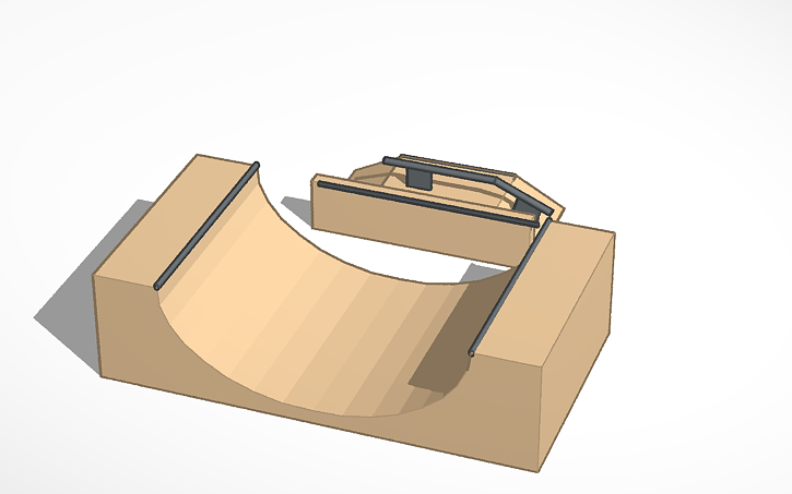 3D design skate - Tinkercad