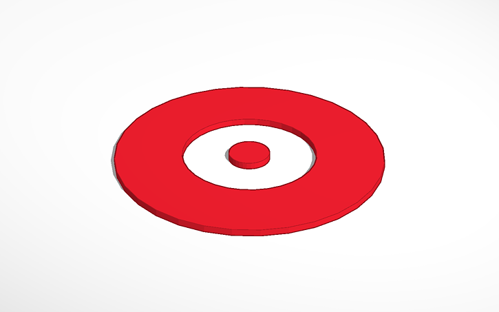 3d Design Target Tinkercad