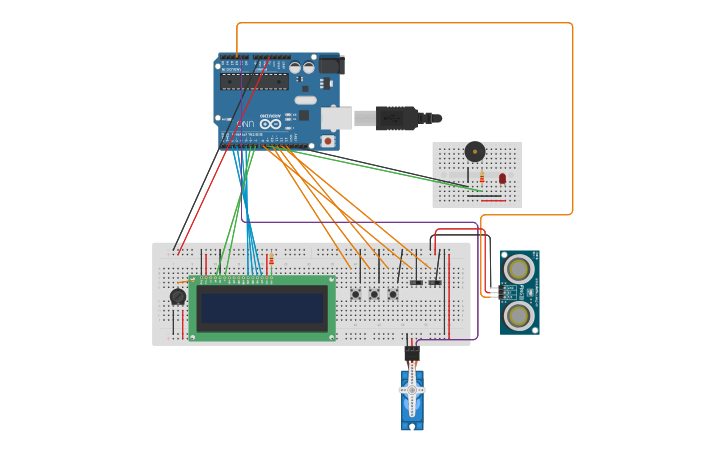Circuit design Project Mini RTC - Tinkercad