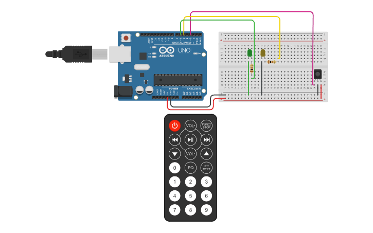 Circuit Design On Off Led Ir 6421292006 Tinkercad