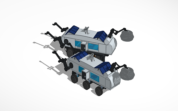 3D design ESA-Rover Poly Altenmarkt - Tinkercad