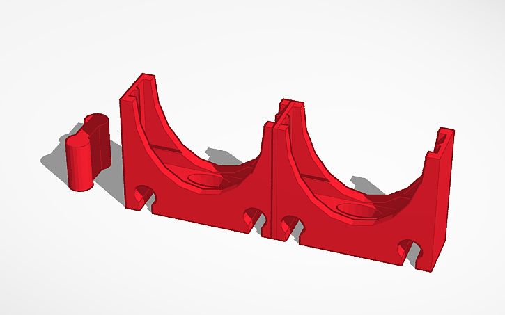 3D design Framework expansion storage - Tinkercad
