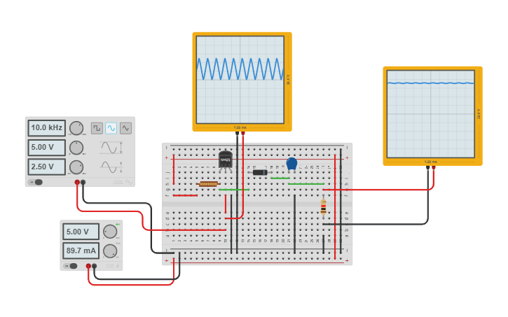 Circuit design Fuente Boost laboratorio e2 | Tinkercad