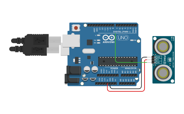 Circuit Design Ultrasonic Sensor 