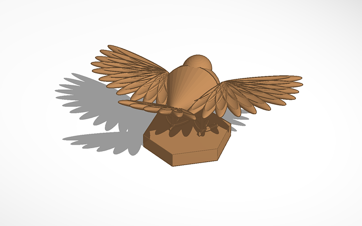 3D design Vogel - Tinkercad