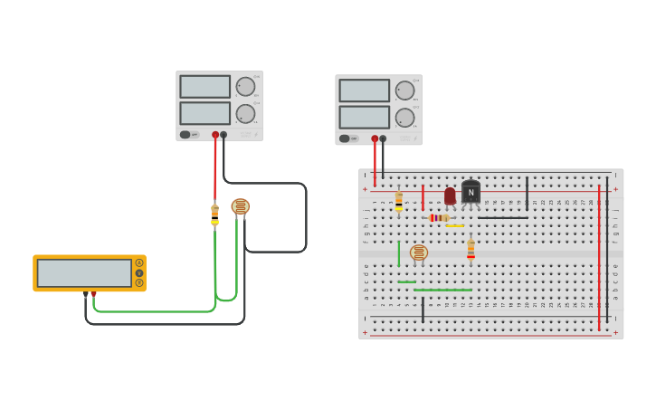 Circuit design Problem 1 - Tinkercad