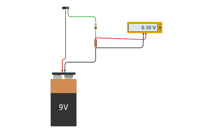 Circuit design Ex 1 - Lab indutores | Tinkercad