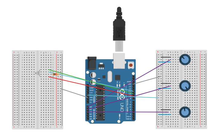 Circuit design Incredible code | Tinkercad