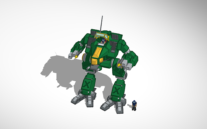 3D design Mechwarrior @Vulture - Tinkercad