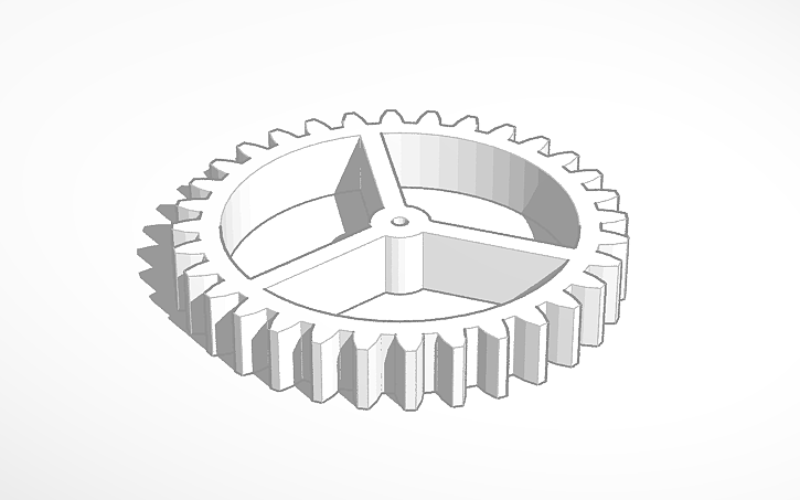 3D design gear_4 | Tinkercad