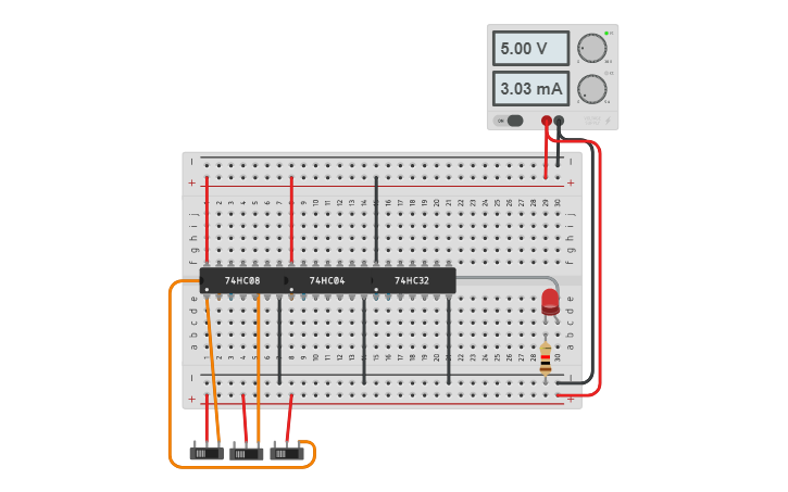 Circuit design 7C - Tinkercad