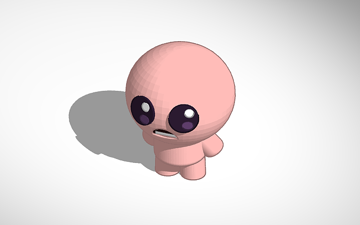 3D design Tboi Isaac - Tinkercad