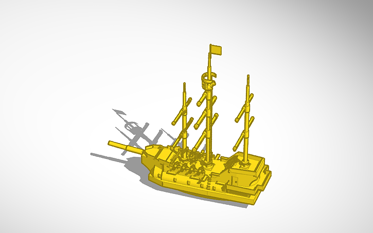 3d-design-sea-of-thieves-ship-tinkercad