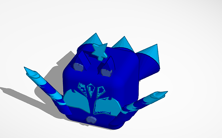 3D design Kitsune fruit blox fruits - Tinkercad