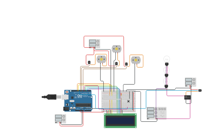 Circuit design Estufa fabio - Tinkercad