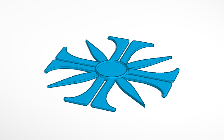 3D design cross - Tinkercad