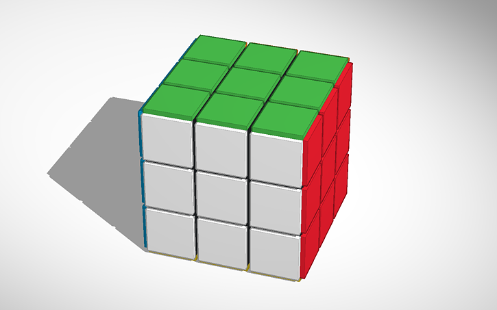 3D design Rubix cube | Tinkercad