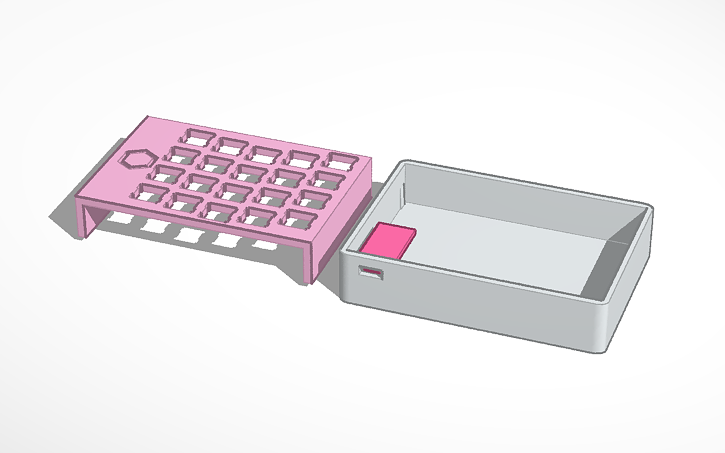 3D design Streamdeck v2.1 - Tinkercad