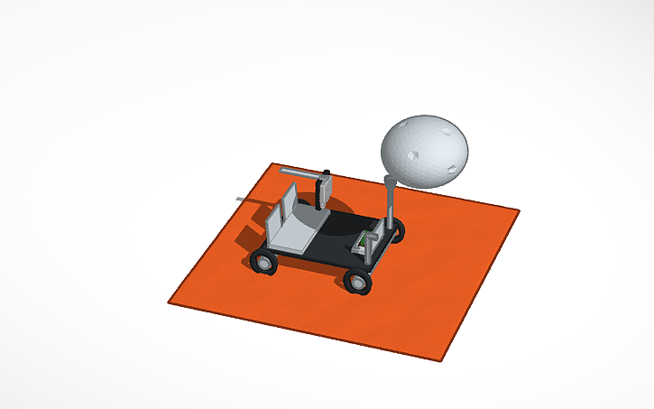 3D design Copy of Lunar Rover | Tinkercad