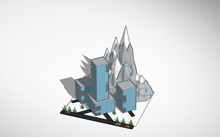 3D design My own building - Tinkercad