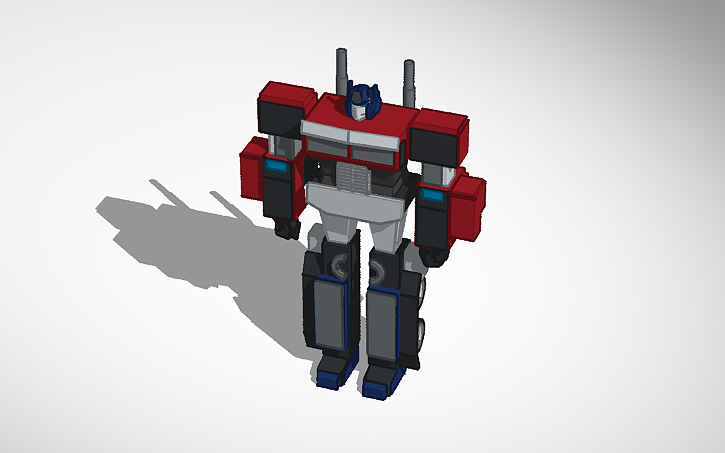 3D design Copy of G1 OPTIMUS PRIME MODEL 12/23/23 | Tinkercad