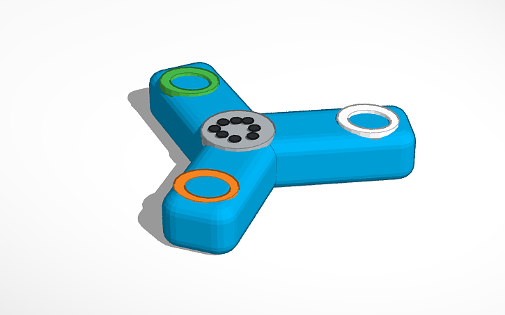 3D design fidget spinner | Tinkercad