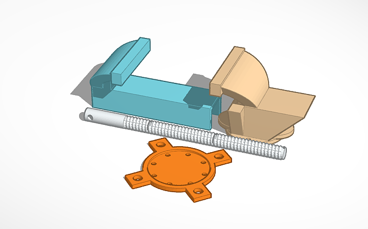 3d Design Bench Vise Tinkercad 3d Design Bench Vise Tinkercad