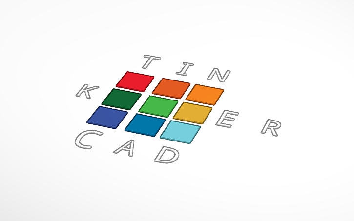 Tinker Code Logo 3D design Tinkercad logo | Tinkercad