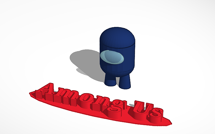 3D design Among Us | Tinkercad