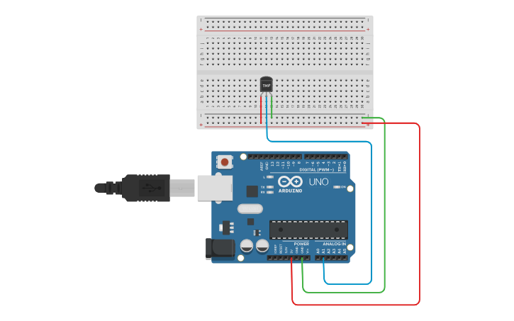 Circuit design Temp Monitoring System Using Temp Sensor and Arduino UNO ...