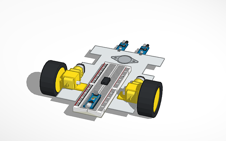 3D design Carro - Tinkercad