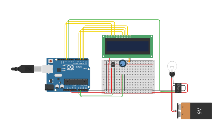Circuit design Egg incubator using Arduino | Tinkercad